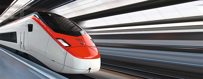 High-speed train by Stradler